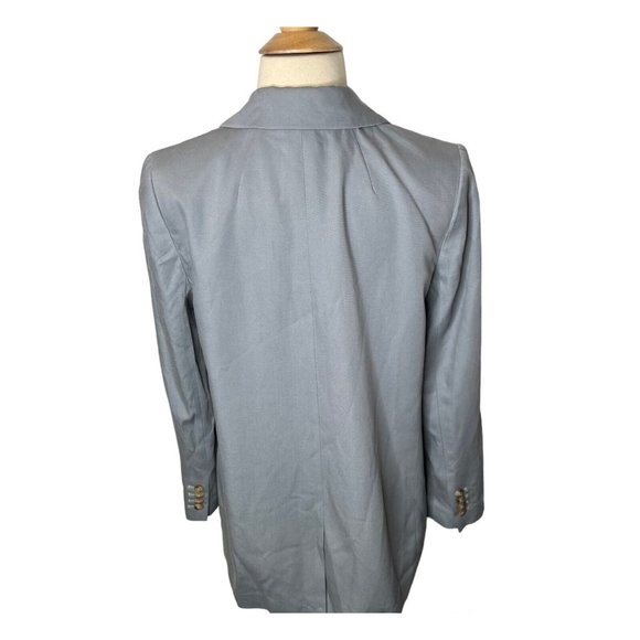 Madewell $178 The Larsen Blazer in Drapeweave Overcast Blue Size M NJ732 - Picture 5 of 7